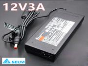 DELTA 12V 3A 筆電變壓器， 筆電電源供應器，筆電充電器 5.5 x 2.1mm 
