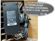 FSP 20V 14A 筆電變壓器， 筆電電源供應器，筆電充電器 5.5 x 2.5mm 