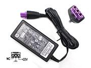 HP 22V 0.455A 筆電變壓器， 筆電電源供應器，筆電充電器 