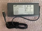 SAMSUNG 19.5V 8.21A 筆電變壓器， 筆電電源供應器，筆電充電器 5.5 x 2.5mm 