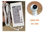 SAMSUNG 24V 1.66A 筆電變壓器， 筆電電源供應器，筆電充電器 6.5 x 4.4mm 